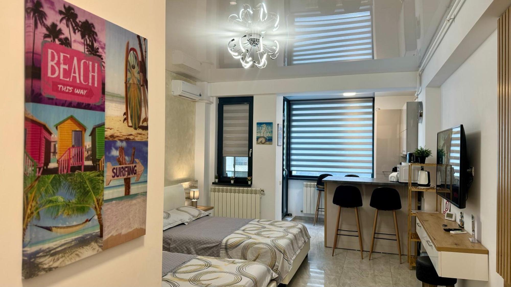 Seaview Deluxe Double Studio - Beachfront Resort Navodari Ngoại thất bức ảnh